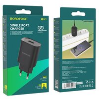BOROFONE BN1 Innovative Oplader Zwart