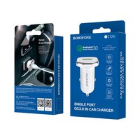 BOROFONE BZ12A Lasting Power QC3.0 Auto-Oplader Wit