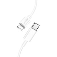 BOROFONE BX36 Union Flash PD Data en Oplaadkabel Lightning 1M Wit