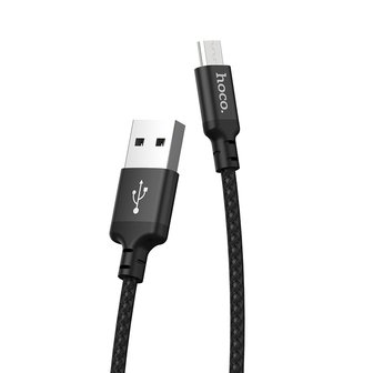 Hoco Oplaadkabel Navulling Voor X14 Display - Micro-USB Cable (1m)