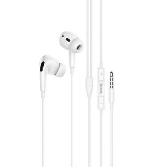 HOCO M1 Pro Original Oordopjes 3.5mm Jack Wit