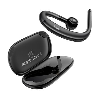 HOCO E56 Shine Business Bluetooth Headset Zwart