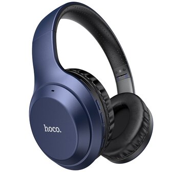 HOCO W30 Fun Move Koptelefoon Bluetooth Blauw
