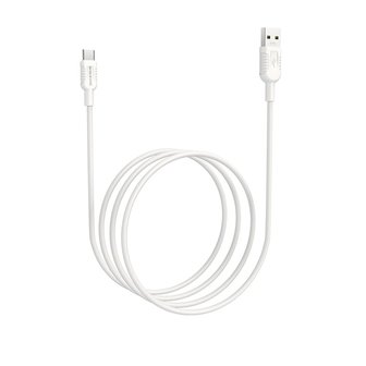 BOROFONE BX33 Billow Flash Data en Oplaadkabel USB-C 1.2M Wit