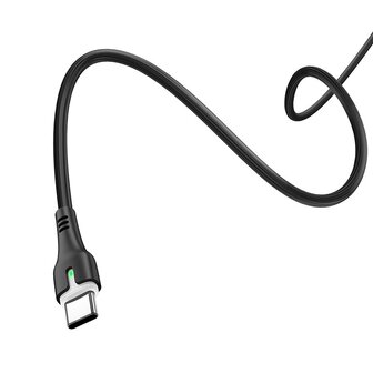 HOCO X45 Surplus PD Data en Oplaadkabel USB-C 1.8M Zwart