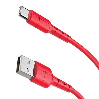 HOCO X30 Star Data en Oplaadkabel USB-C 1M Rood