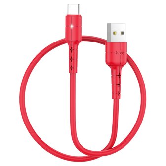 HOCO X30 Star Data en Oplaadkabel USB-C 1M Rood