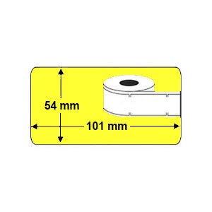 Huismerk DYMO 99014 (S0722430) Labels 101mmx54mm 220 Stuks Geel