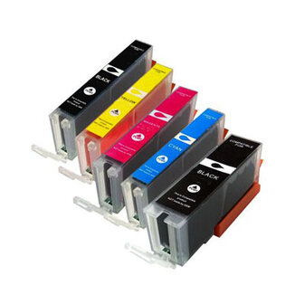 Huismerk Canon PGI-580XXL/CLI-581XXL Inktcartridges Multipack 5-Pack