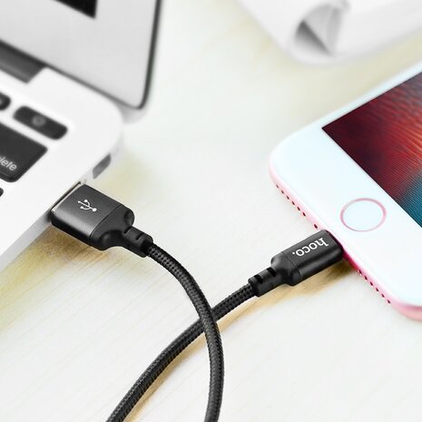 Hoco Oplaadkabel Navulling Voor X14 Display - Micro-USB Cable (1m)