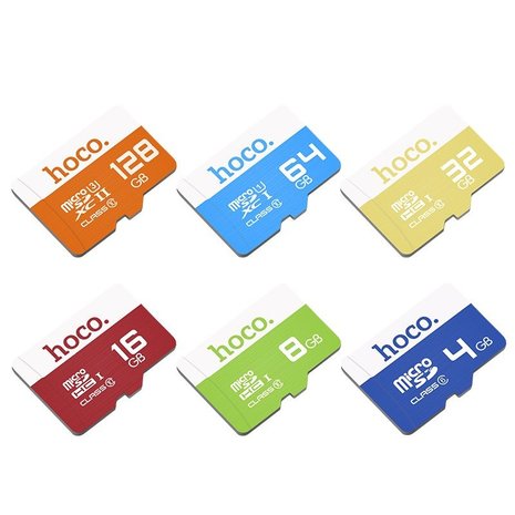 Hoco Micro SD XC 128GB Geheugenkaart Class 10 - 95MB/s