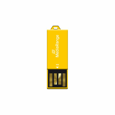 MediaRange USB stick geel 16 GB