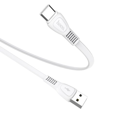 HOCO X40 Noah Data en Oplaadkabel USB-C 1M Wit