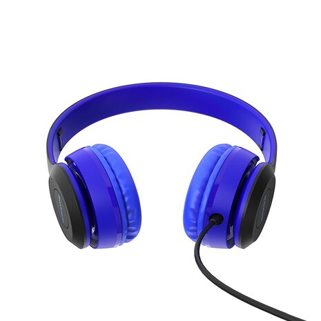 BOROFONE BO5 Star Sound Koptelefoon 3.5mm Jack Blauw