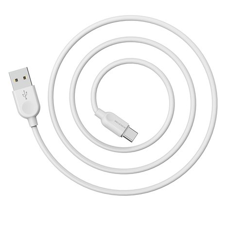 BOROFONE BX14 LinkJet Data en Oplaadkabel USB-C 3M Wit