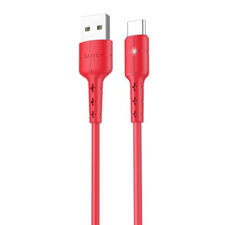 HOCO X30 Star Data en Oplaadkabel USB-C 1M Rood
