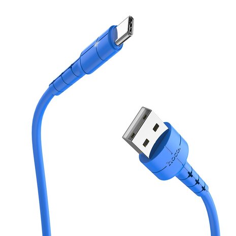 HOCO X30 Star Data en Oplaadkabel USB-C 1M Blauw