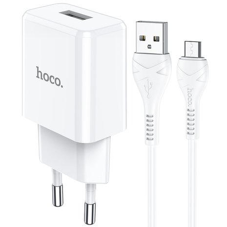 HOCO N9 Especial Oplader + Micro-USB Kabel Wit