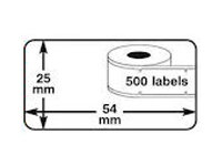 Huismerk DYMO 11352 (S0722520) Labels 54mmx25mm 500 Stuks