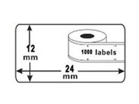 Huismerk DYMO 11353 (S0722530) Labels 25mmx13mm 1000 Stuks