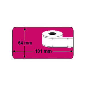 Huismerk DYMO 99014 (S0722430) Labels 101mmx54mm 220 Stuks Paars