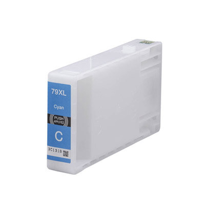 Huismerk Epson 79XXL (T7902) Inktcartridge Cyaan Extra Hoge Capaciteit